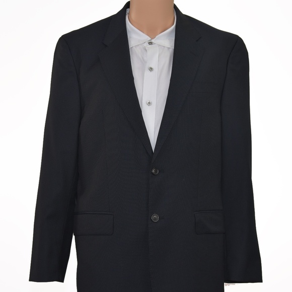 *RECENT Hugo Boss Two Button Striped 42L - 35 x 32